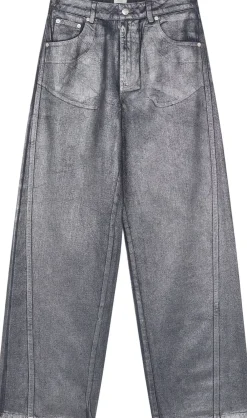 Mads Nørgaard - Copenhagen Metallic Denim Christel Jeans Sort Best