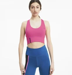 Mid Impact Long Line Sports BH>Puma Hot