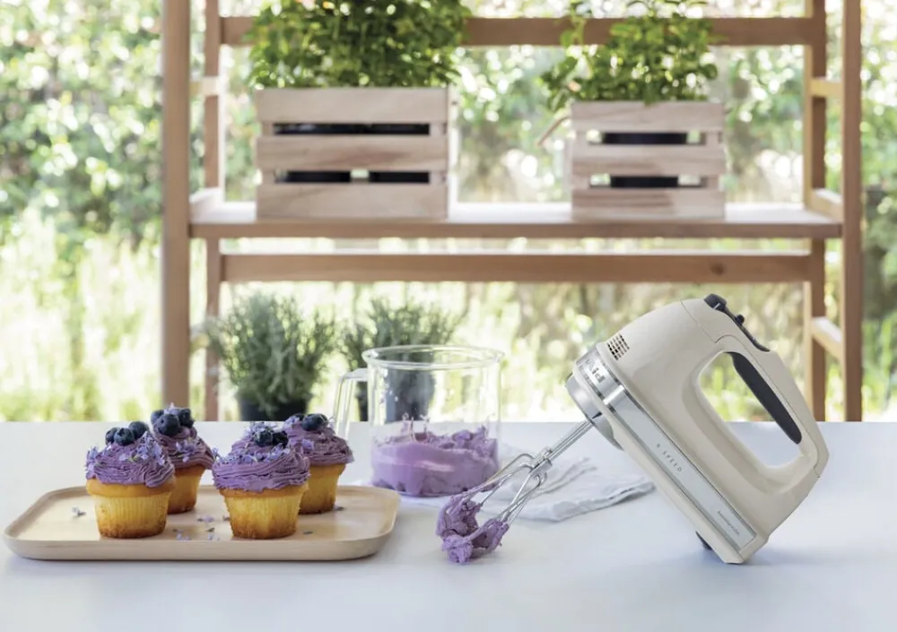 KitchenAid Midline Håndmixer, 9 hastigheter Creme Discount