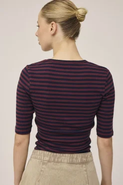 Dame Magasin du Nord Collection Milla 23 Short sleeve top - 100% Organic Cotton GOTS