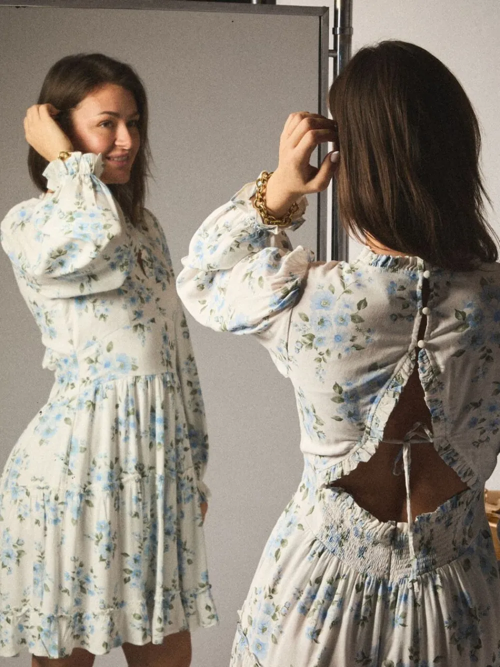 Dame Neo Noir Miller Floral Dream dress