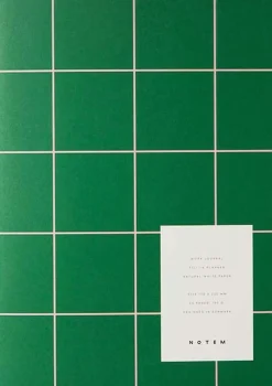Notem MILO Work Journal, Green & Rose Hot
