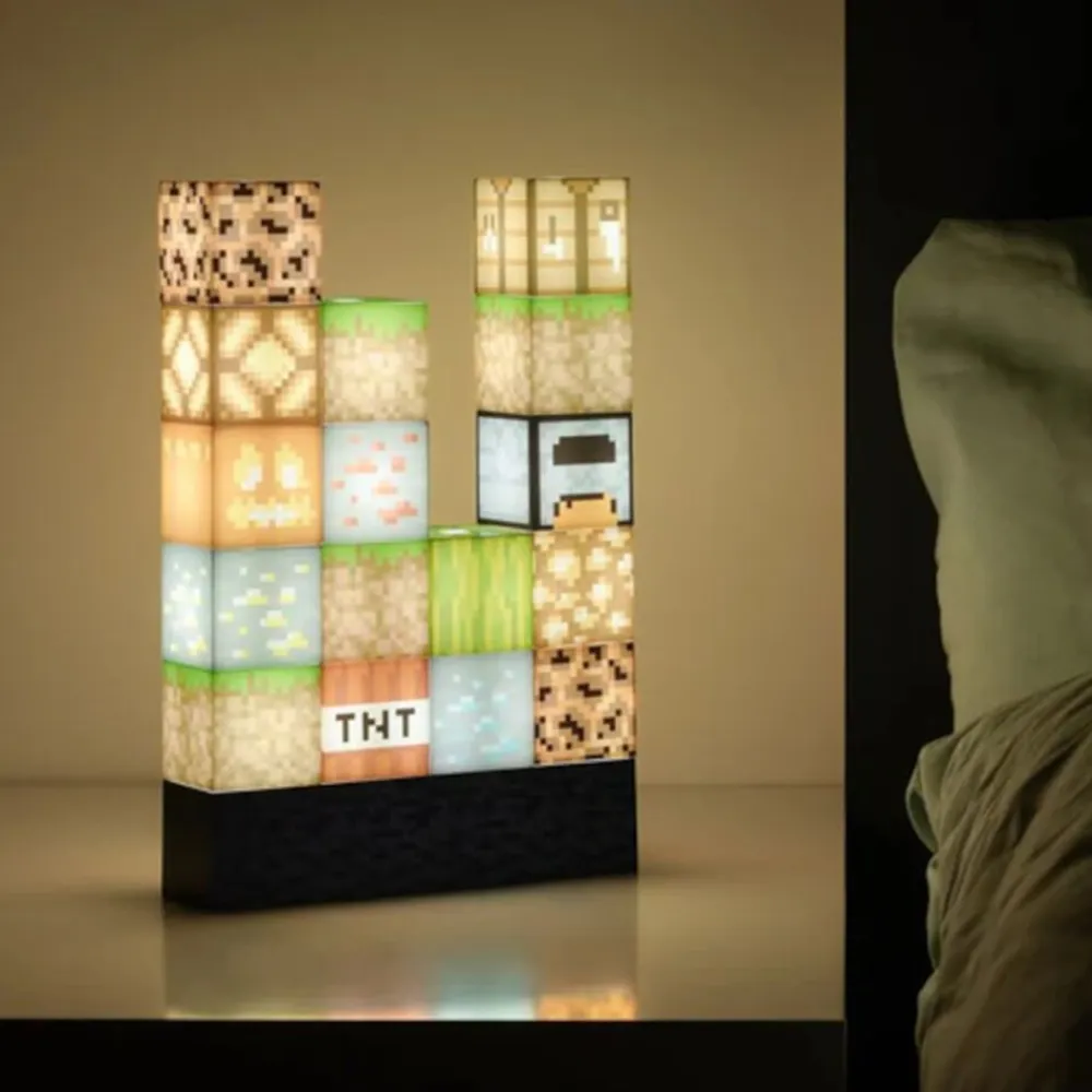 Shark Gaming Minecraft Building Block Lampe Hot