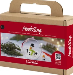 Creativ Company Mini DIY Kit Modellering, Snemand Clearance