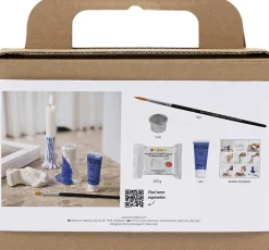 Børn Creativ Company Mini DIY Kit Modellering, Lysestage