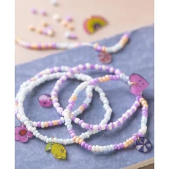 Børn Creativ Company Mini DIY Kit Smykker, Armbånd krympeplast