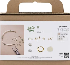Mini DIY Kit Smykker, Aventurin, halskæde og -armbånd>Creativ Company Online