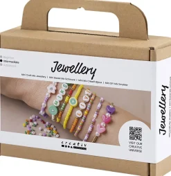 Creativ Company Mini DIY Mix Smykker, Farverige armbånd Clearance