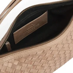 Markberg Mini Musembg Bag, Weave Mocha mousse Outlet
