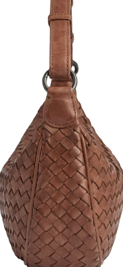 Markberg Mini Musembg Bag, Weave Cognac Sale