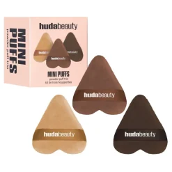 Huda Beauty Mini Puffs Powder Puff Trio - Trio med mini pudderkvaste Accessories easy bake powder p Sale