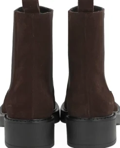 ANGULUS Minimalistisk Chelsea støvle med ch 2193/002 brown/brown Discount