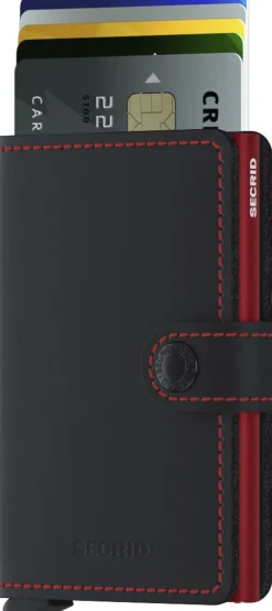 Secrid Miniwallet Black-red Sale