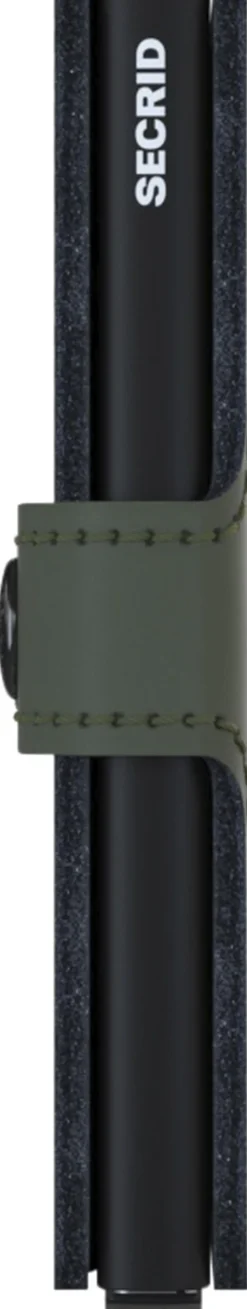 Secrid Miniwallet Gr&oslash;n/sort Outlet