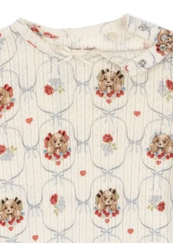 Børn Konges Sløjd MINNIE ONESIE GOTS