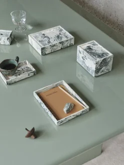 Ferm Living Mist Box - 7,5 x 10 - Emerald Off-white Online