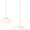 &Tradition Mist Pendant AP15, Matt White, Glass