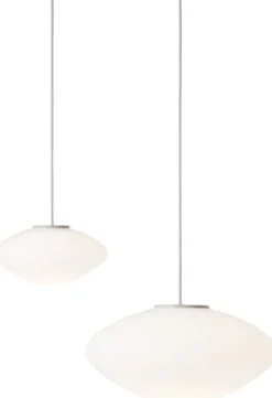 &Tradition Mist Pendant AP15, Matt White, Glass