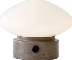&Tradition Mist Portable Lamp AP21 Grigio Caldo base Sale