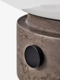 &Tradition Mist Portable Lamp AP21 Grigio Caldo base Sale