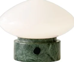 &Tradition Mist Portable Lamp AP21 Verde Guatemala base