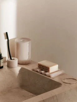 Ferm Living Mist Soap Dish - Pearl