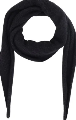 Neo Noir Misty Knit Scarf Black Sale
