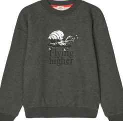 Mads Nørgaard - Copenhagen Mix Sweat Sonar Sweatshirt Grå Discount