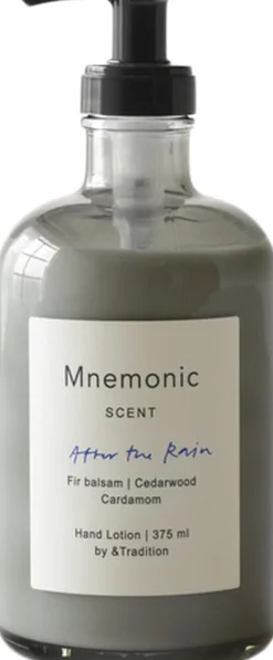 Mnemonic Hand Lotion MNC2, 375 ml, After The Rain>&Tradition New