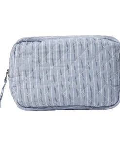 Magasin du Nord Collection Moira 3 G makeup bag Blue yonder stripe Outlet