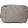 Dame Magasin du Nord Collection Moira 3 makeup bag Fossil Stripe XS