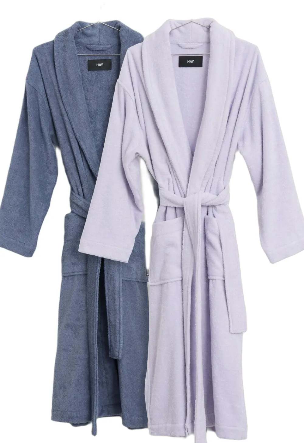 Dame Hay Mono Bathrobe-S/M-Steel blue