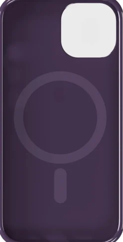 HoldIt Mono Case Magsafe iPhone 15/14/13 Deep Plum/Pink Lyser&oslash;d