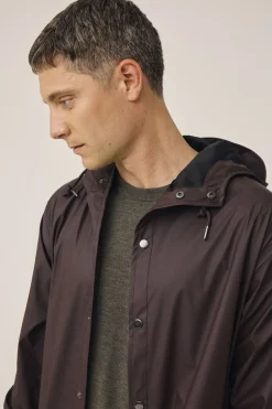 Magasin du Nord Collection Montana 2S Regnjakke - 100% genanvendt polyester GRS Coffee bean Clearance