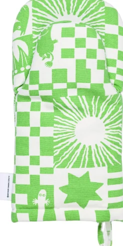 Moomin Arabia grydehandske Fest grøn Clearance