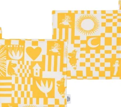 grydelapper Fest gul>Moomin Arabia