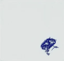 Moomin Arabia håndklæde 25x25 Stinky sand GOTS