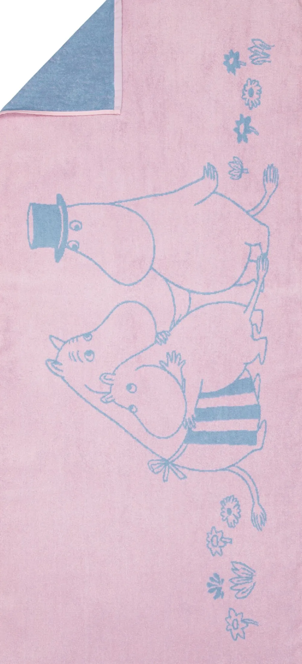 70x140cm badehåndklæde Familietid GOTS>Moomin Arabia Sale