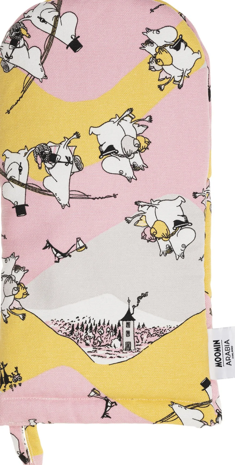 Moomin Arabia 15x34cm ovnhandske Familietid