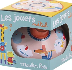 Moulin Roty - Lille snurretop i metal - Musikoptog Hot