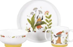 - Spisesæt - Porcelæn - Trois Petits Lapins>Moulin Roty New