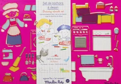 Børn Moulin Roty - Stencil - I hjemmet