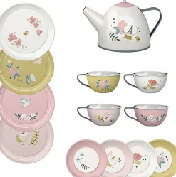 Moulin Roty - Tesæt i kuffert 14 dele - Les Parisiennes Best