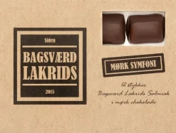 Bagsværd Lakrids Mørk Symfoni æske 125 gr.