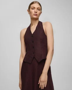 Dame MSCH COPENHAGEN MSCHNaira Claritta Halterneck Waistcoat