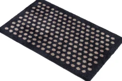 Måtte 40x60 cm, dot sort/sand>Tica Copenhagen