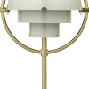 Multi-Lite Portable Lamp, EU Base: Brass, Shade: Pastel Gray>Gubi Best