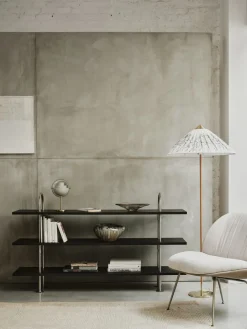 Multi-Lite Portable Lamp, EU Base: Brass, Shade: Pastel Gray>Gubi Best