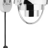 Gubi Multi-Lite Wall Lamp, EU Base: Chrome, Shade: Chrome