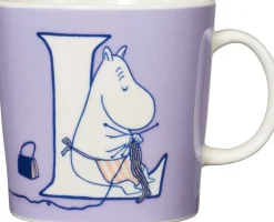 Mumi 40 cl krus ABC L>Moomin Arabia Clearance